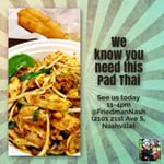Craving Thai Food ?
#Nashville #SpiceUpYourDay