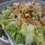 Chicken Caesar salad special for lunch with choice of drink. The snow is chine for now - let's think...