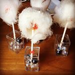 Foielly Pop at @rootnola. Foie gras mousse - watermelon pop rocks - cotton candy. #nola #nolaeats