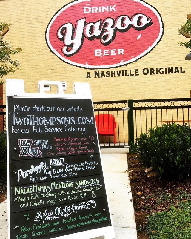 We are here and open for business!! @yazootaproom @jenisicecreams @bajosextotruck . 🍻🍦🍻🍦🍻🍦🍻🍦🍻🍦🍻🍦🍻#beer #icecream .
Two Thompsons, LLC is a full service catering company.  Any seasonal gathering or special event, no matter how big or small we are ready to customize and create the perfect fresh and seasonal menu.  Your guests will always be treated like family.
twothompsonscatering@gmail.com .
.
.
Our Gourmet popcorn @ProhibitionPopcorn we sneak a little whiskey in to every batch  is light, airy and melts in your mouth.  Great for an evening of cocktails, movie night or corporate gifts.
Prohibitionpopcorn@gmail.com .
.
.
Our 1959 Airsteam food truck is perfect for public and private events offering an informal dining option with the ability to work in remote location without onsite facilities. 
twothompsonsairstream@gmail.com .
.
Contact us today to get started with planning your next special event. Www.twothompsons.com 
615 496 4616 .
.
.
#food #foodie #nashvillefood #catering  #caterer #nashville #americanfood  #eat #sandwiches #festivals #delicious  #onthetable  #foodphotography #chefforhire #nashvillefoodtruckassociation #privatechef #popcorn #popcorntime #popcornlover #whiskey #whiskeylover #ediblenash #events #nashvilleweddings #franklin #franklinevents #franklinwedding