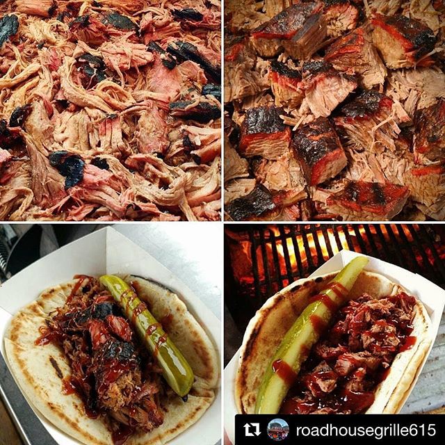 #Repost @roadhousegrille615 with @get_repost
・・・
MEAT LOVERS UNITE! 🙌 Happy Tuesday everyone, enjoy that sun! 🌞 
Catch us for lunch Thursday at
25 Century Blvd, Nashville, TN 11-1PM
&amp; THEN at the
@bellevuefoodtruckpark at Harpeth Valley Golf 4-8PM! 🔥⛳🍴
#BellevueFoodTruckPark #HarpethValleyGolf  #RoadhouseGrille #CatfishCookout #IlForno #LoveAtFirstBite  #Nashville #BBQ #FoodTruck #FoodTrucks #NashvilleFoodTrucks #FoodTrucksNashville #FirewoodFresh #Hickory #Smoked #Meat #Meats #Grill #Pork #Chicken #Beef #Brisket  #Barbecue #Barbeque #Weddings #Catering #MusicCity